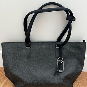 Tumi Charcoal and Black Women's Tote